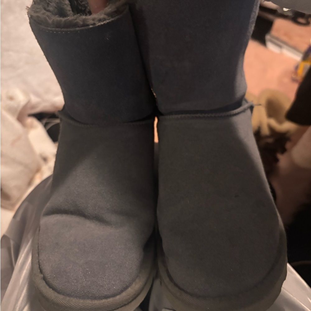 UGG Blue Grey Bailey Suede Boots